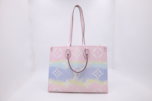 Louis Vuitton OnTheGo GM in Pastel Escale Canvas