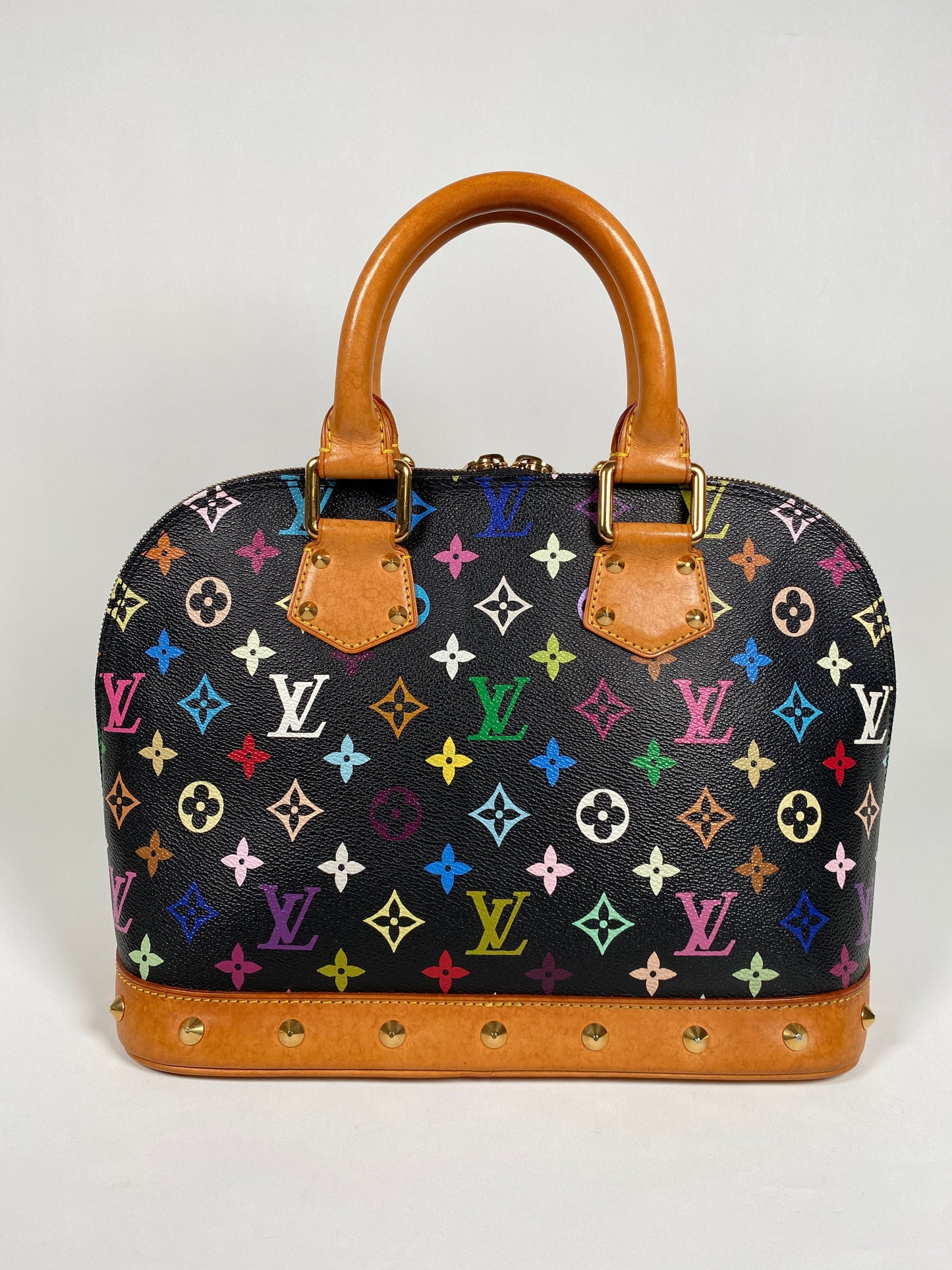LOUIS VUITTON - ALMA PM IN NOIR MULTICOLORE MONOGRAM - YR 2003