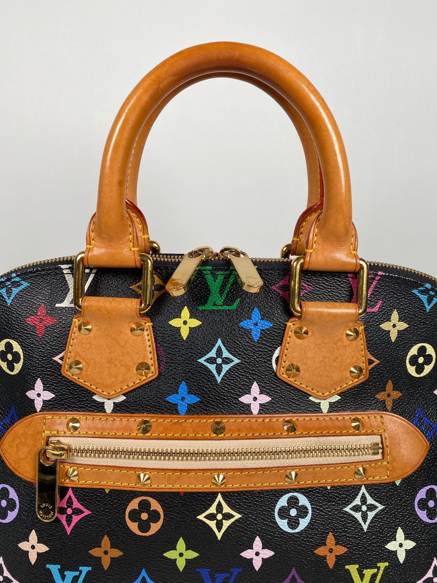 LOUIS VUITTON - ALMA PM IN NOIR MULTICOLORE MONOGRAM - YR 2003