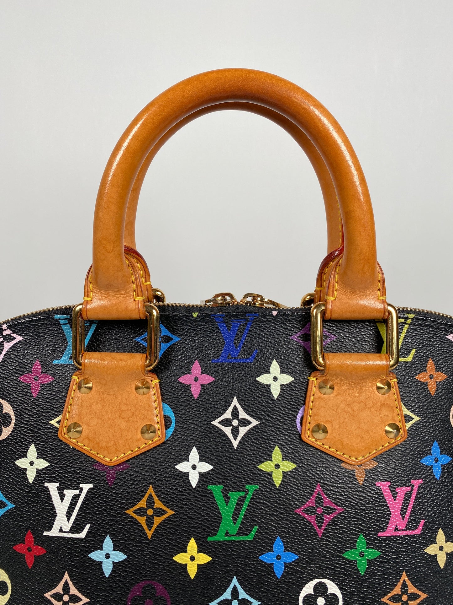 LOUIS VUITTON - ALMA PM IN NOIR MULTICOLORE MONOGRAM - YR 2003