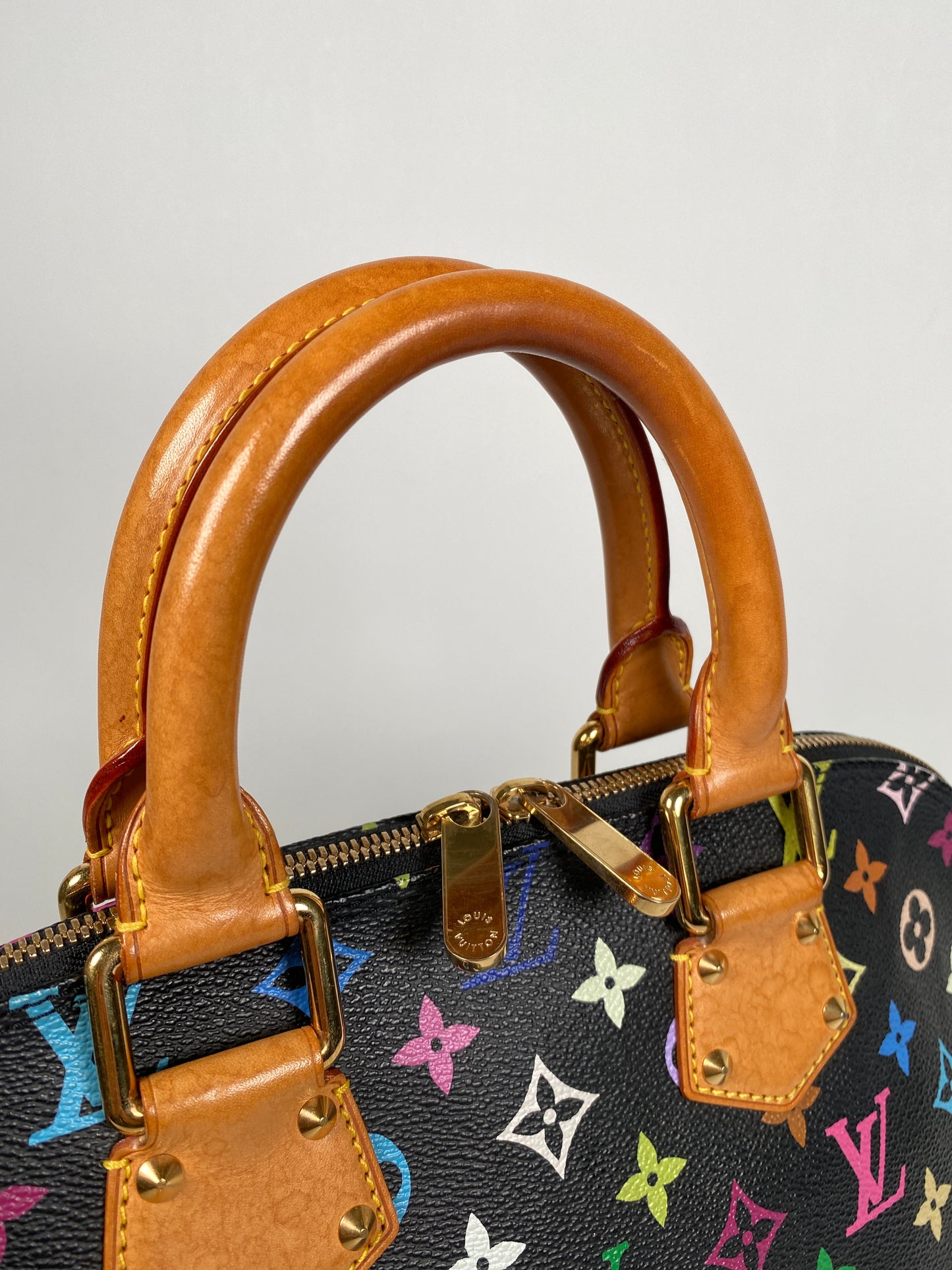 LOUIS VUITTON - ALMA PM IN NOIR MULTICOLORE MONOGRAM - YR 2003