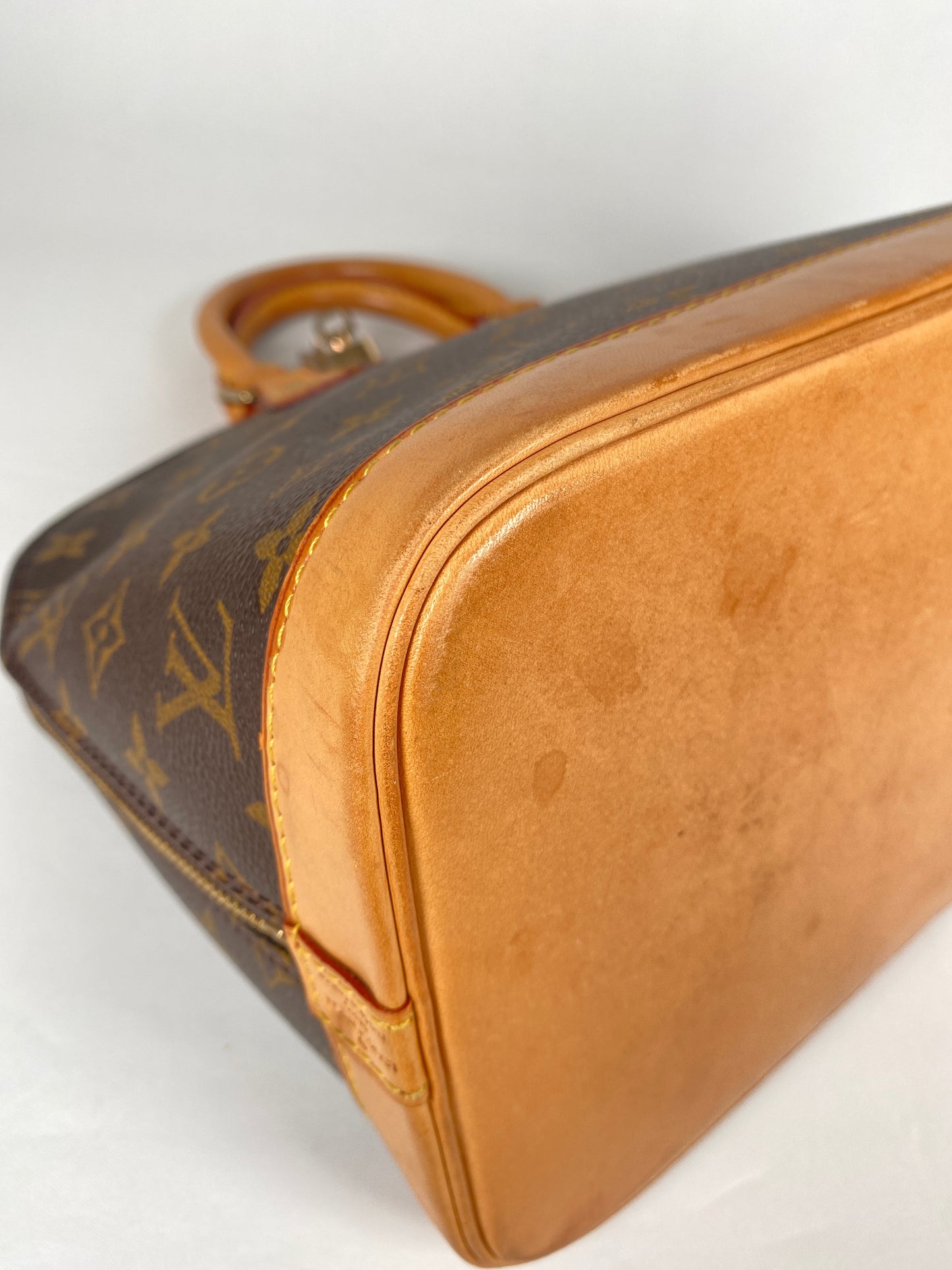 LOUIS VUITTON - ALMA PM HANDBAG MONOGRAM CANVAS - YR 1998