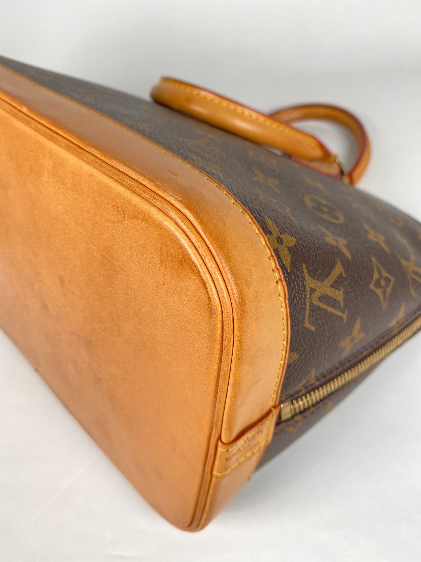 LOUIS VUITTON - ALMA PM HANDBAG MONOGRAM CANVAS - YR 1998