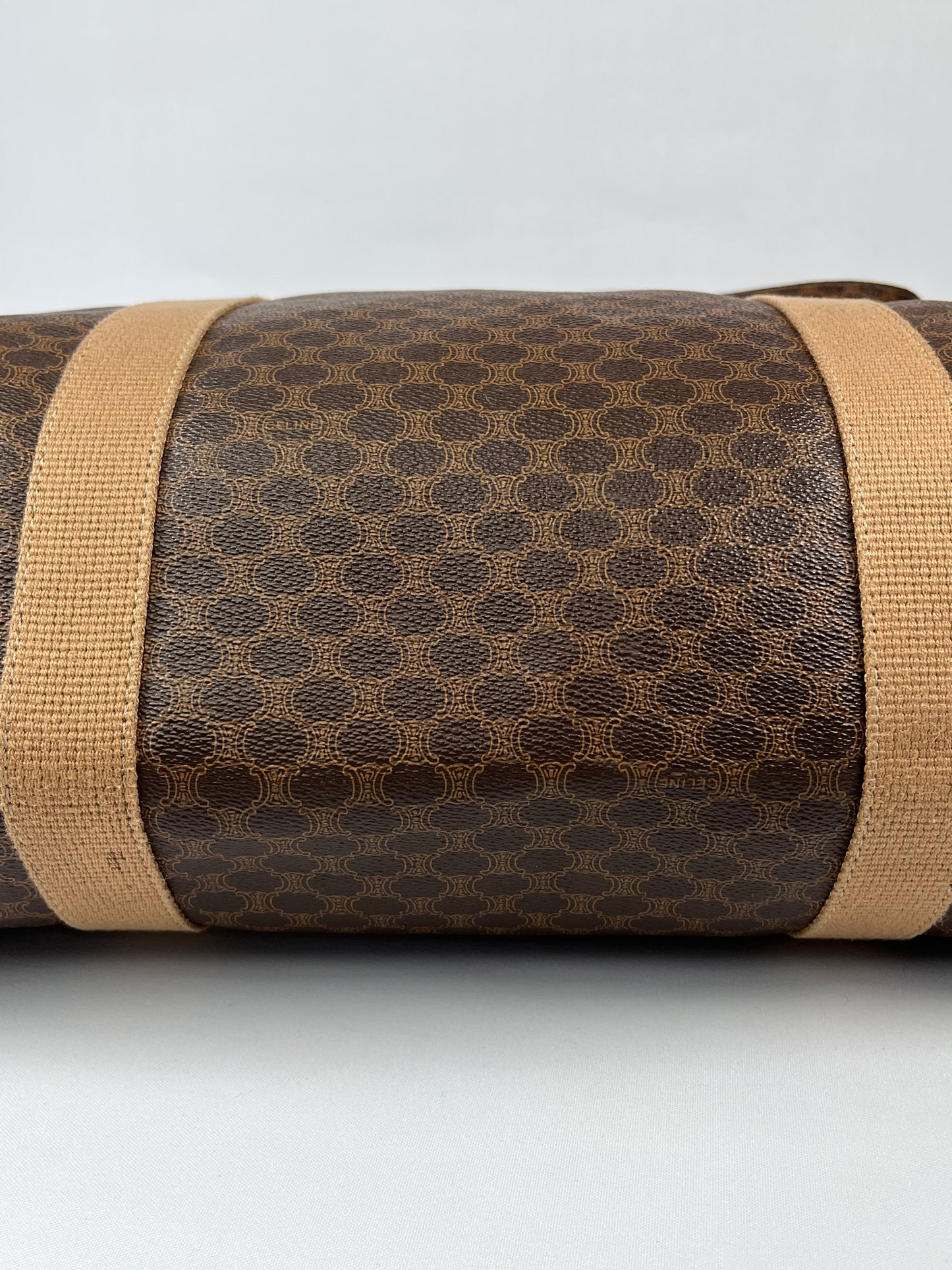 CELINE - MACADAM CANVAS LARGE TRAVEL TOTE BAG