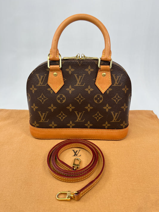 LOUIS VUITTON - ALMA BB IN MONOGRAM CANVAS