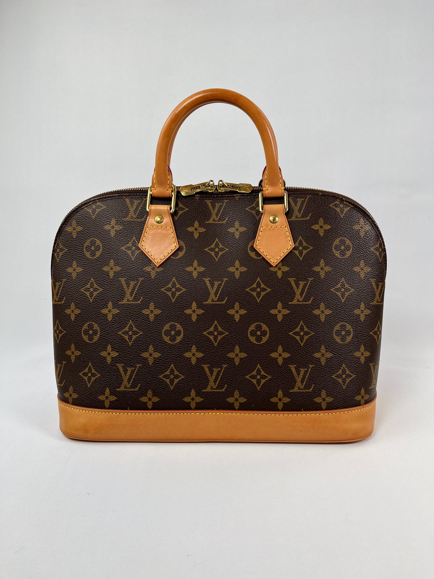 LOUIS VUITTON - ALMA PM HANDBAG MONOGRAM CANVAS - YR 2001