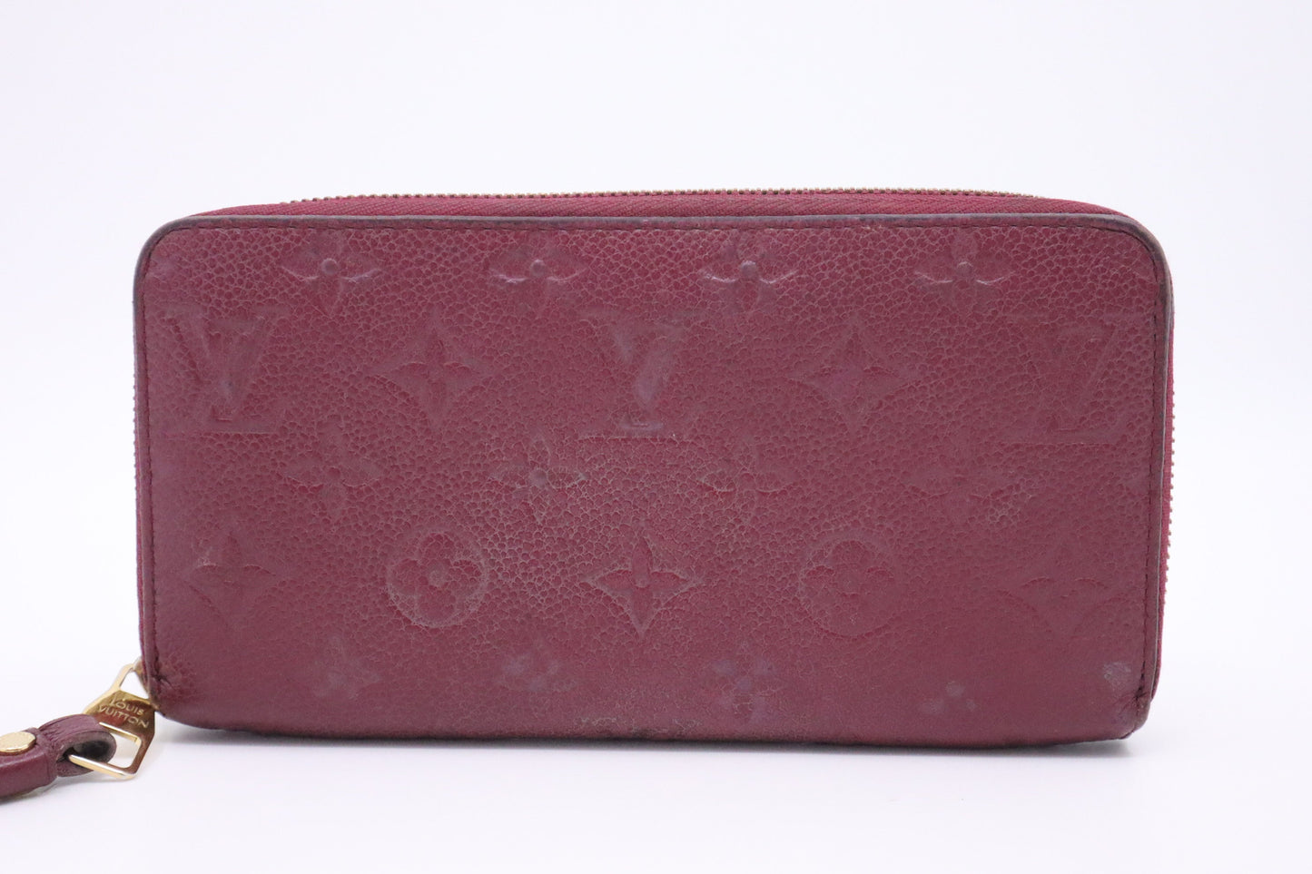 Louis Vuitton Zippy Long Wallet in Purple Empreinte Leather