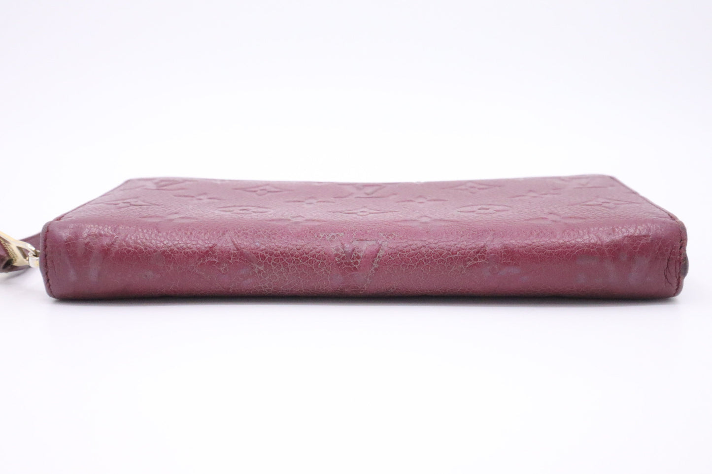 Louis Vuitton Zippy Long Wallet in Purple Empreinte Leather