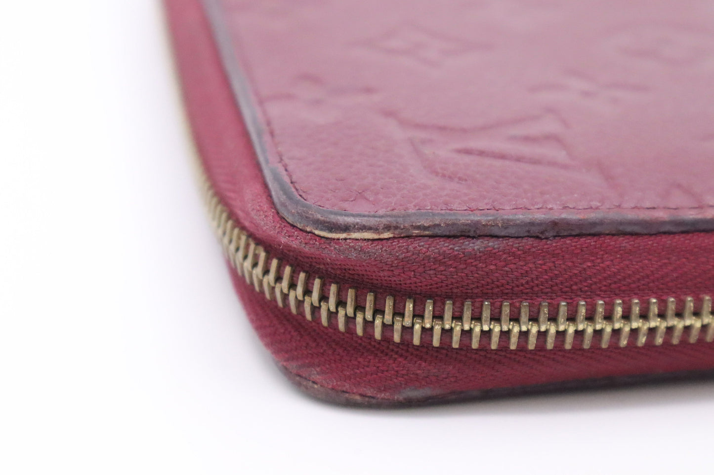 Louis Vuitton Zippy Long Wallet in Purple Empreinte Leather