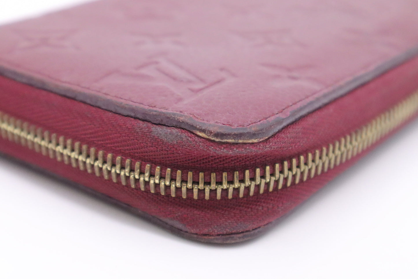 Louis Vuitton Zippy Long Wallet in Purple Empreinte Leather