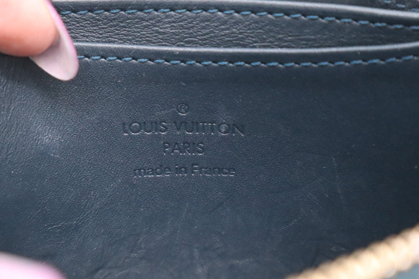 Louis Vuitton Zippy Coin Wallet in Green Vernis Leather