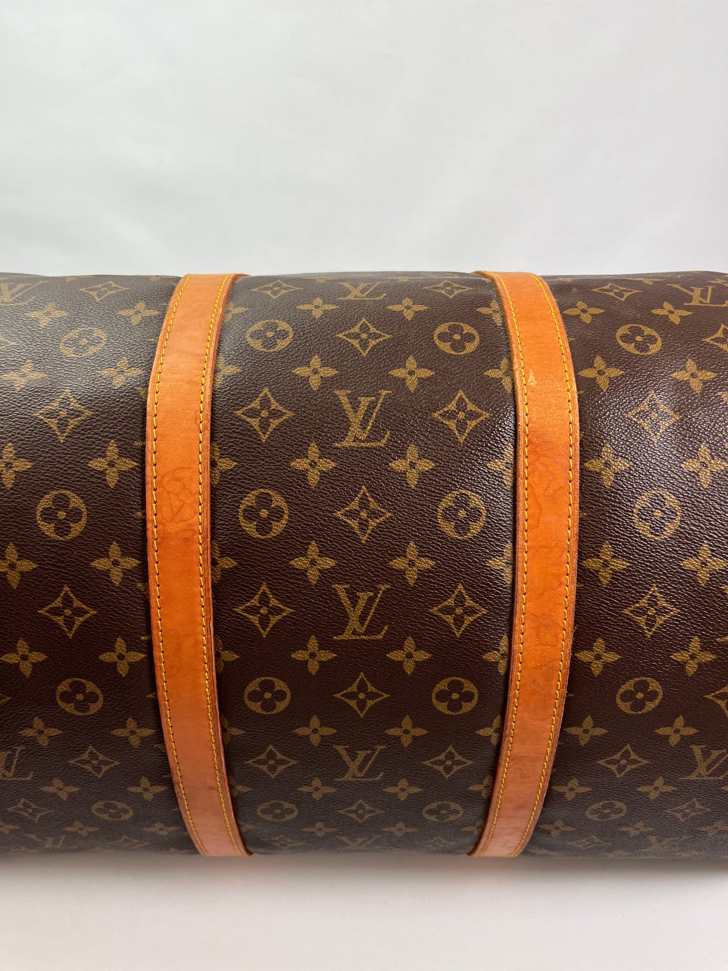 LOUIS VUITTON - VINTAGE MONOGRAM KEEPALL BANDOULIERE 60 - YR 1987