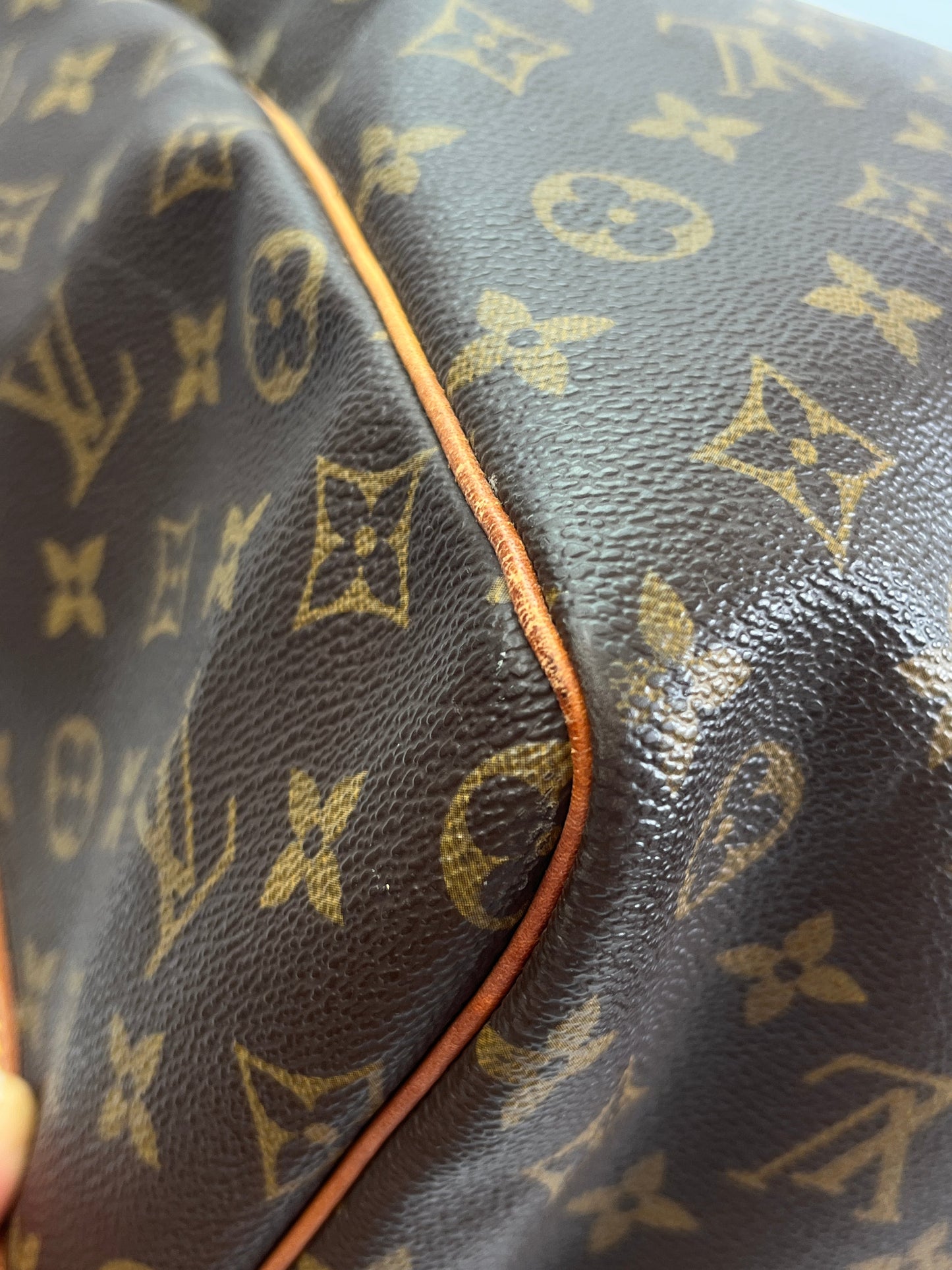 LOUIS VUITTON - VINTAGE MONOGRAM KEEPALL BANDOULIERE 60 - YR 1987