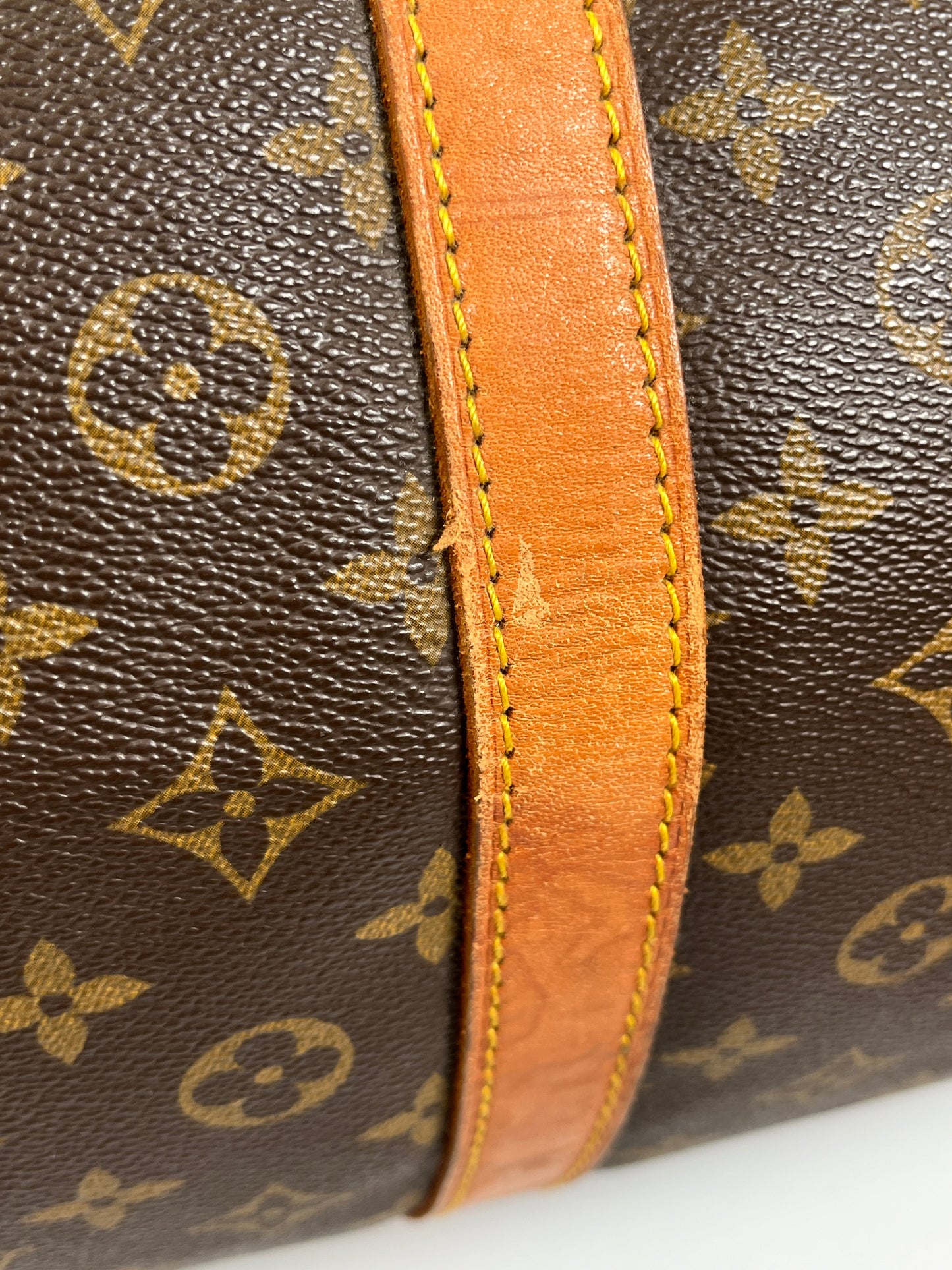 LOUIS VUITTON - VINTAGE MONOGRAM KEEPALL BANDOULIERE 60 - YR 1987