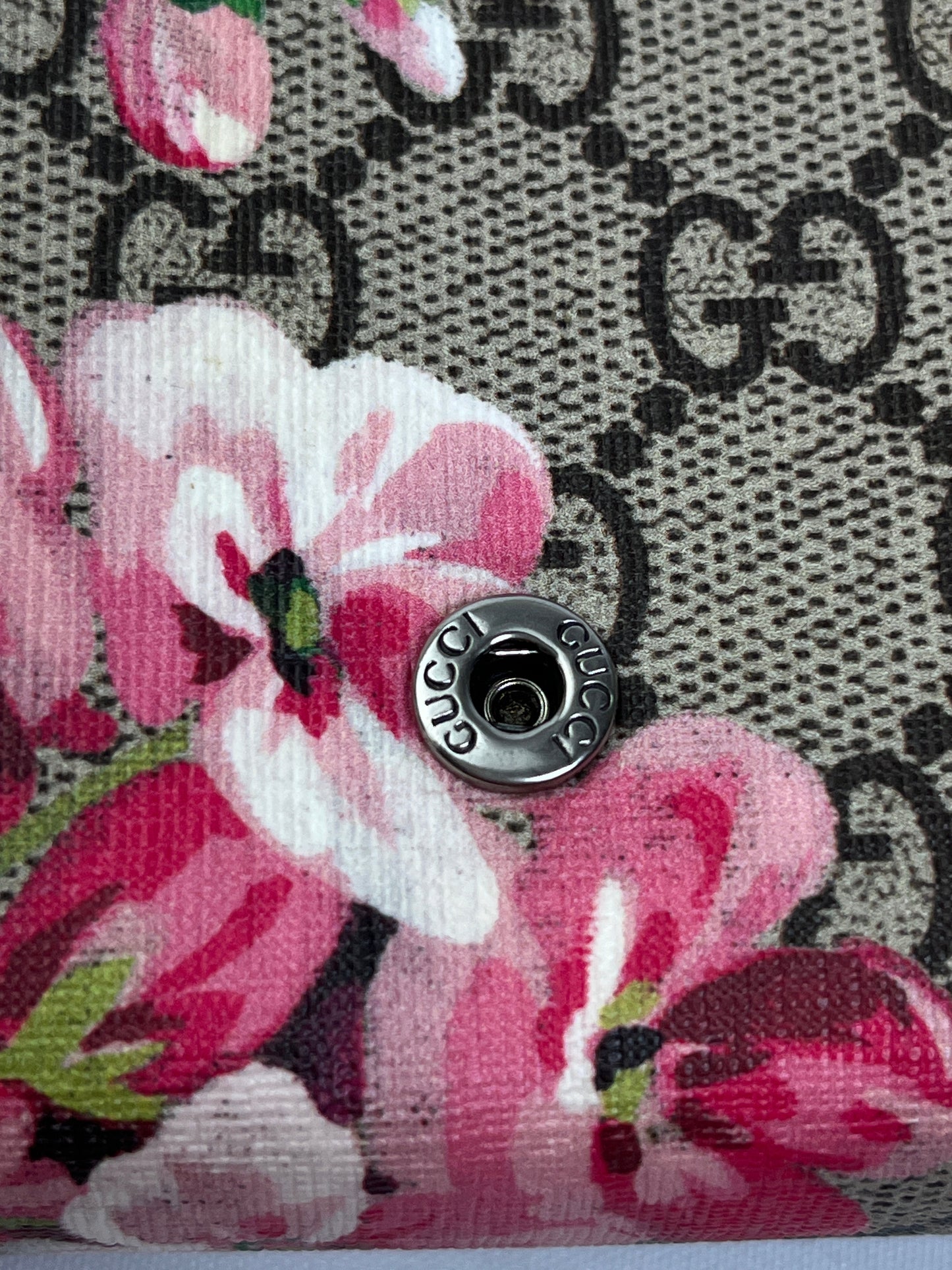 GUCCI - DIONYSUS GG SUPREME BLOOMS PRINT CHAIN WALLET