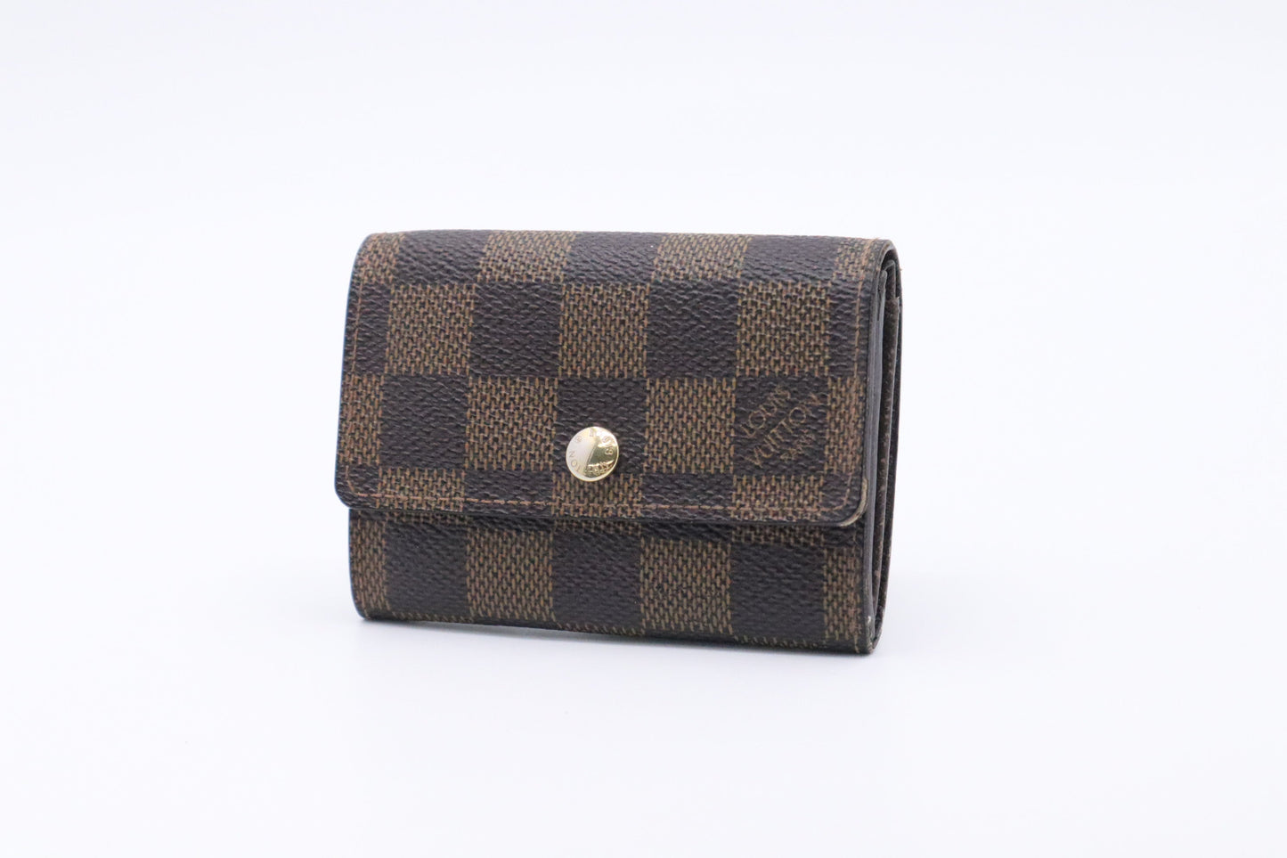 Louis Vuitton Coin Case in Damier Ebene Canvas