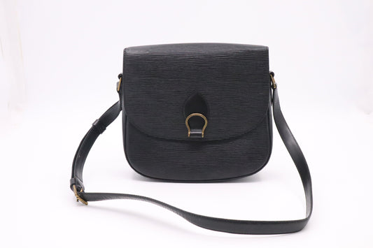 Louis Vuitton Saint Cloud in Black Epi Leather