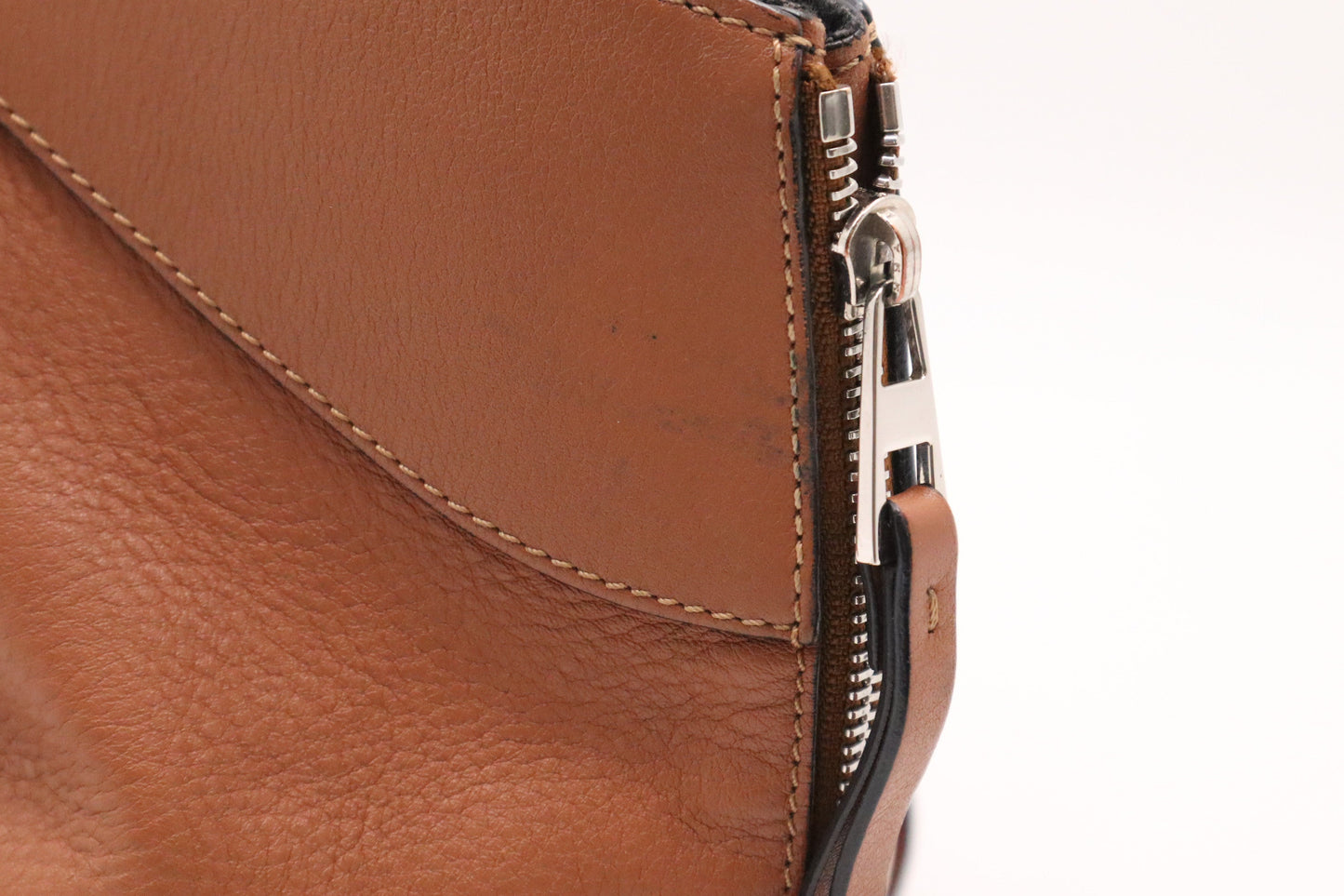 LOEWE Small Hammock Bag in Brown Leather