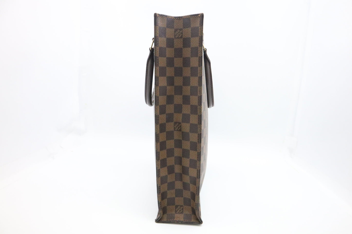 Louis Vuitton Sac Plat in Damier Ebene Canvas
