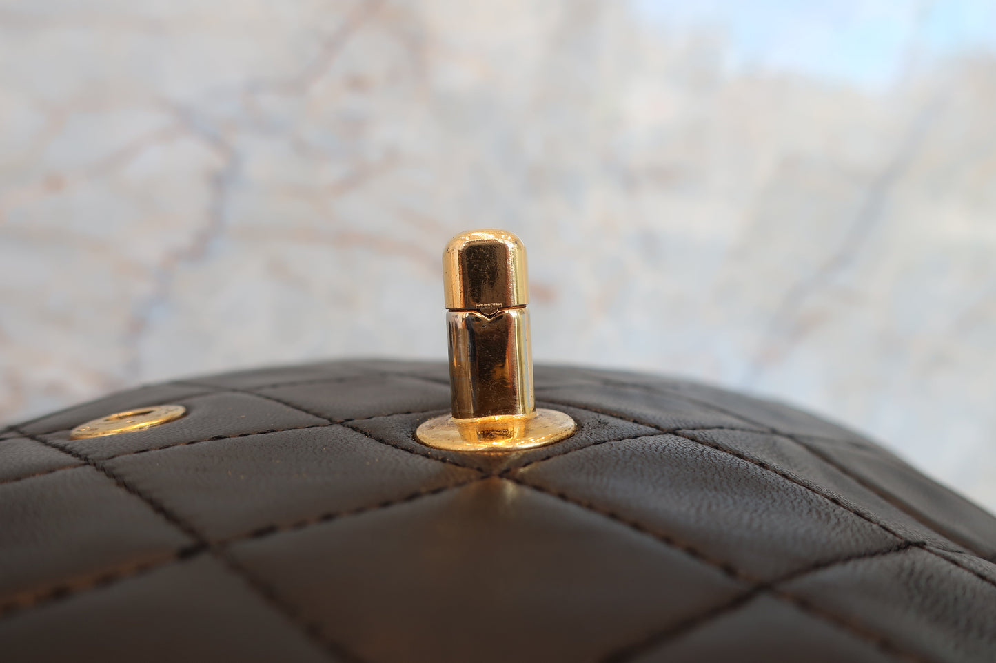 CHANEL/シャネル マトラッセWフラップWチェーンショルダーバッグ ラムスキン ブラック/ゴールド金具 ショルダーバッグ 700070159