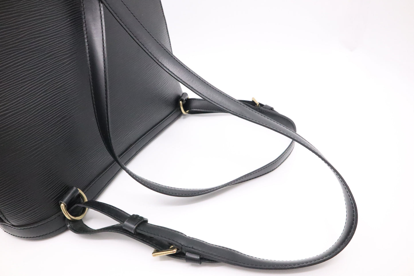 Louis Vuitton Gobelin Backpack in Black Epi Leather