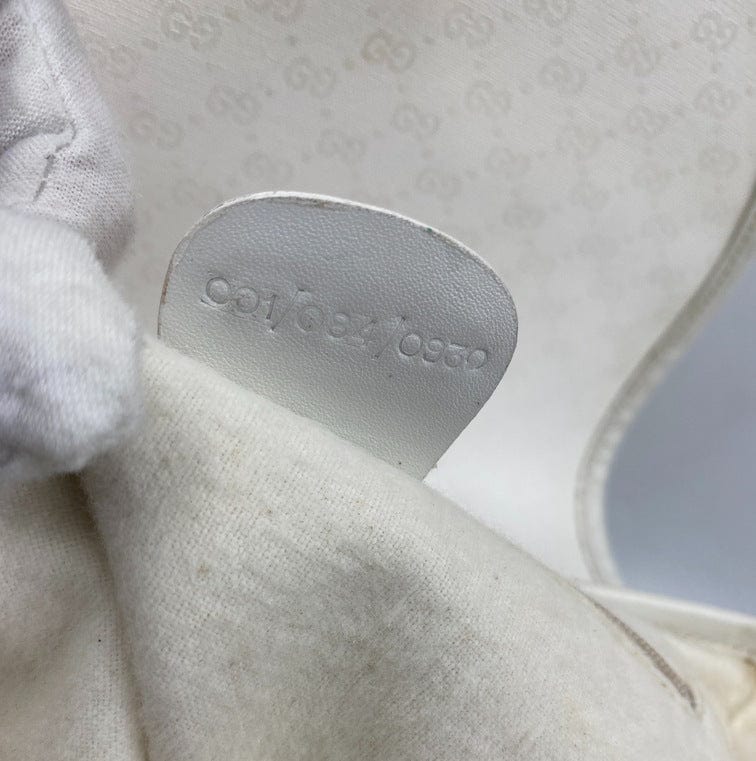 Vintage Gucci Canvas Crossbody Bag