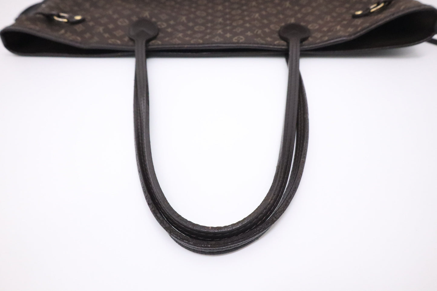 Louis Vuitton Mini Lin Idylle Neverfull MM Tote Bag in Ebene Monogram