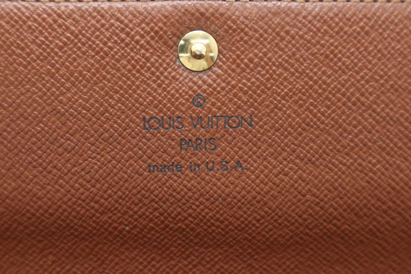 Louis Vuitton Sarah Wallet in Monogram Canvas