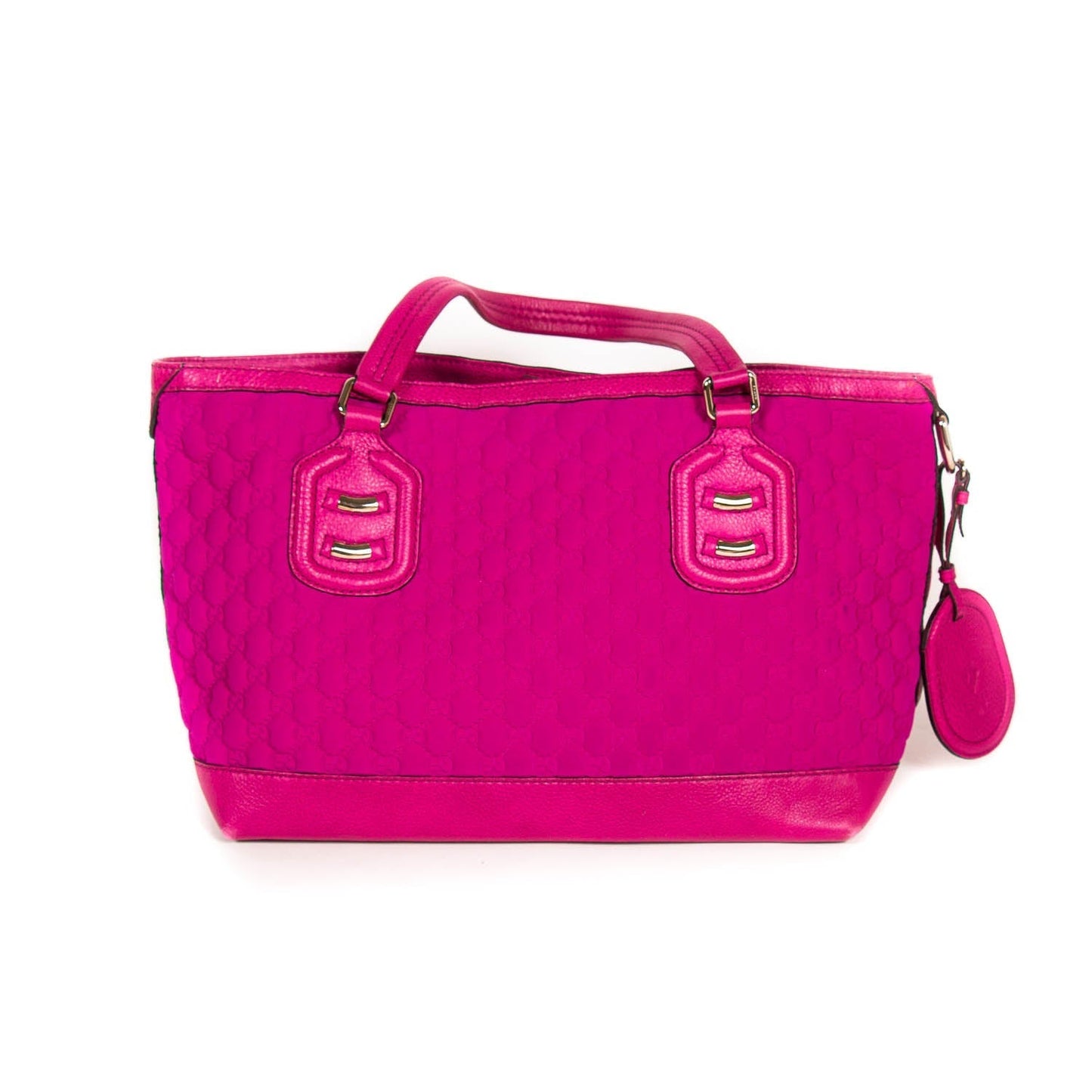 Gucci Quilted Satin Tote Bag