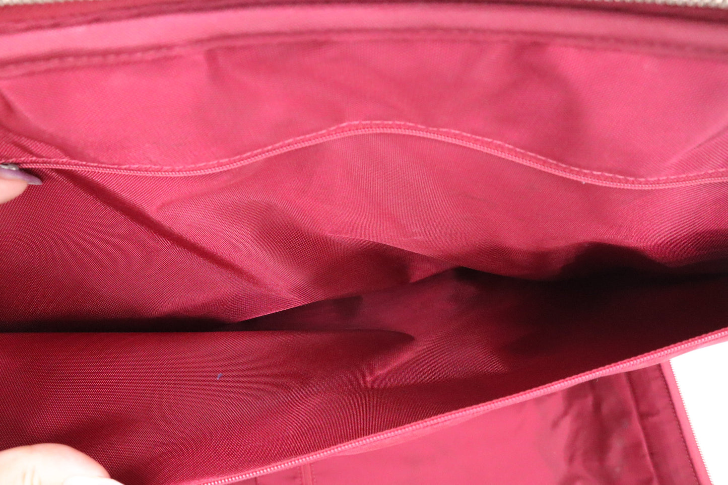 Louis Vuitton Pegase 55 in Rouge Pomodoro Epi Leather