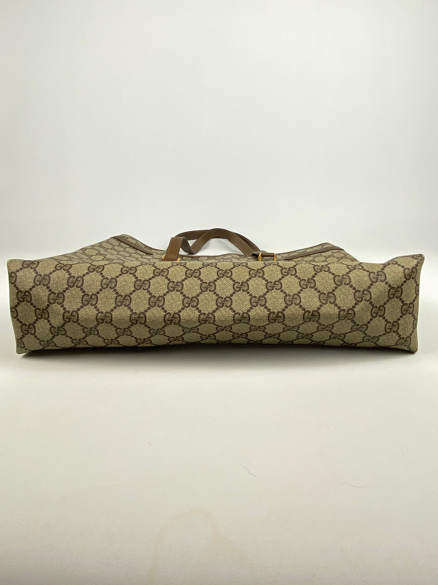 GUCCI - SUPREME GG COATED CONVAS SHOPPER TOTE BAG - VINTAGE