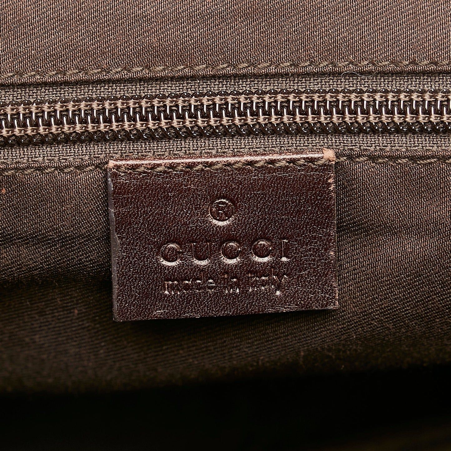 Gucci GG Canvas Belt Flap Messenger Crossbody Bag