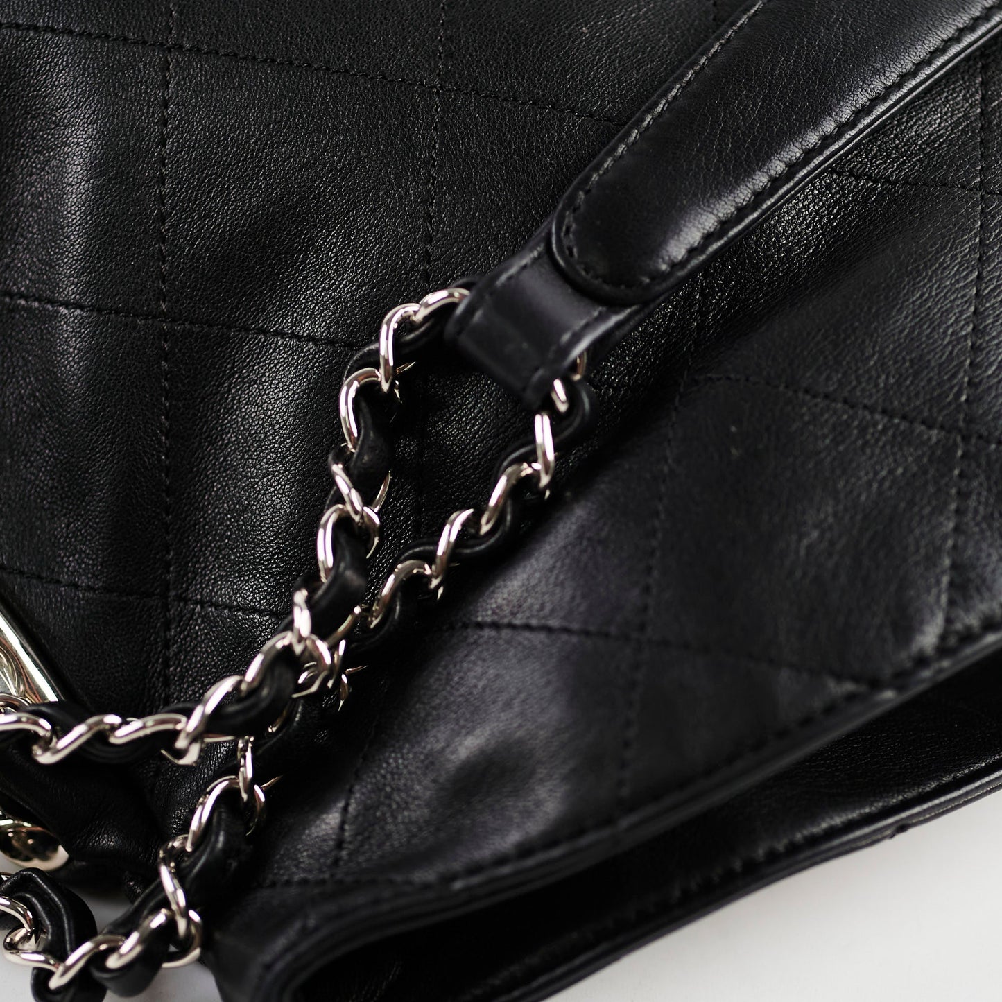 Chanel Ultimate Soft Leather Shoulder Bag Black