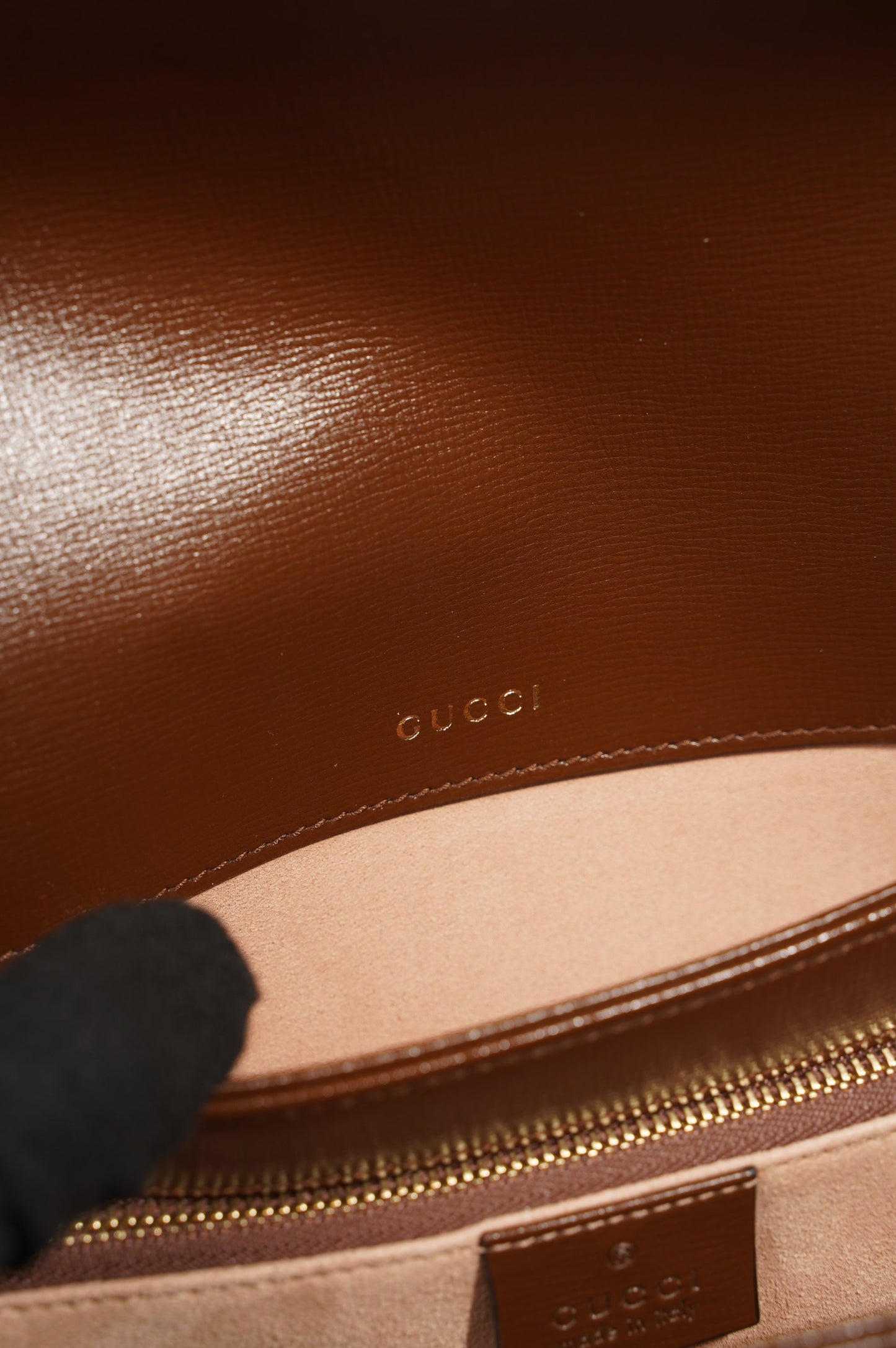 Gucci 1955 Horsebit Shoulder Bag Monogram Canvas