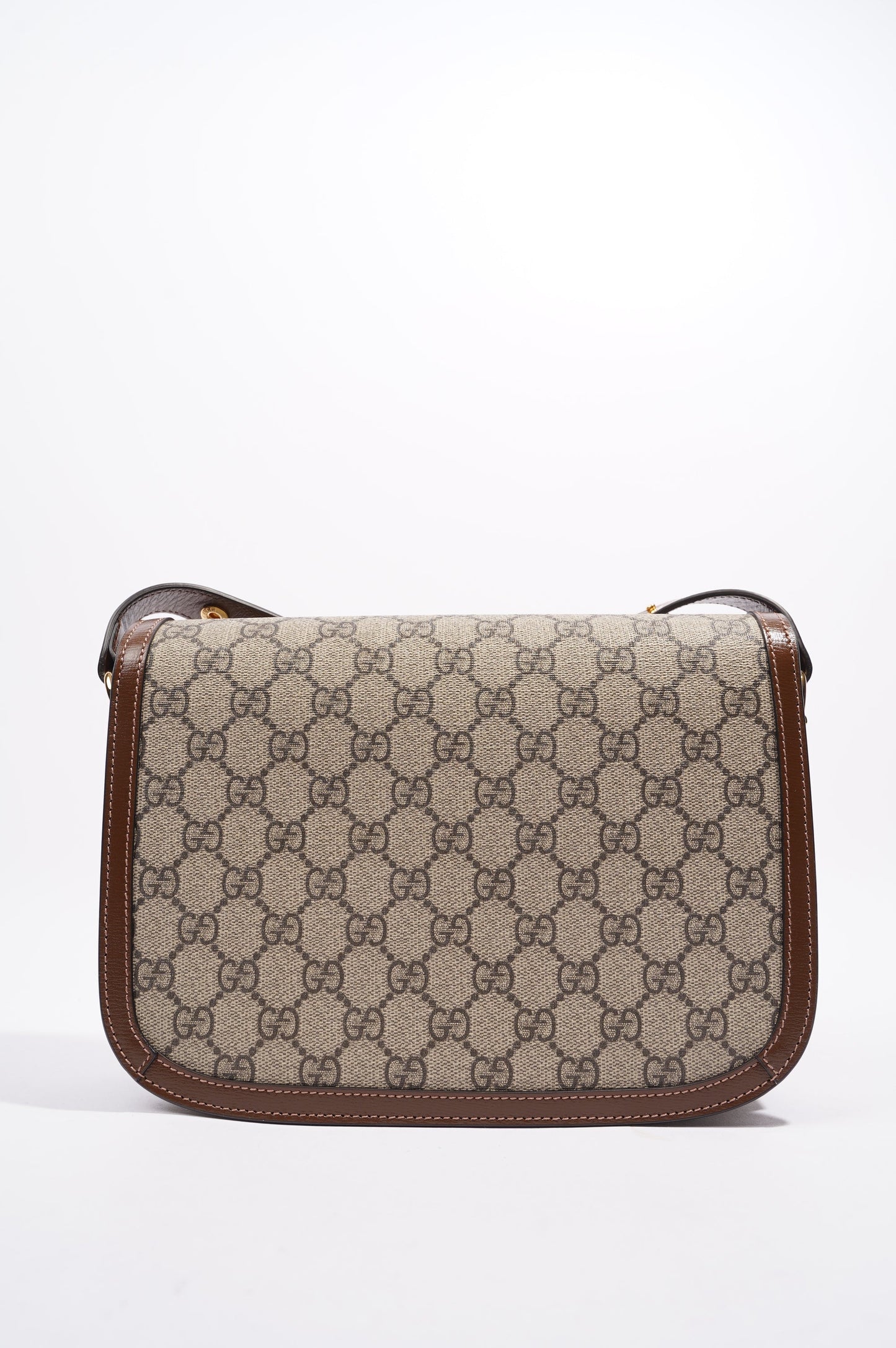 Gucci 1955 Horsebit Shoulder Bag Monogram Canvas