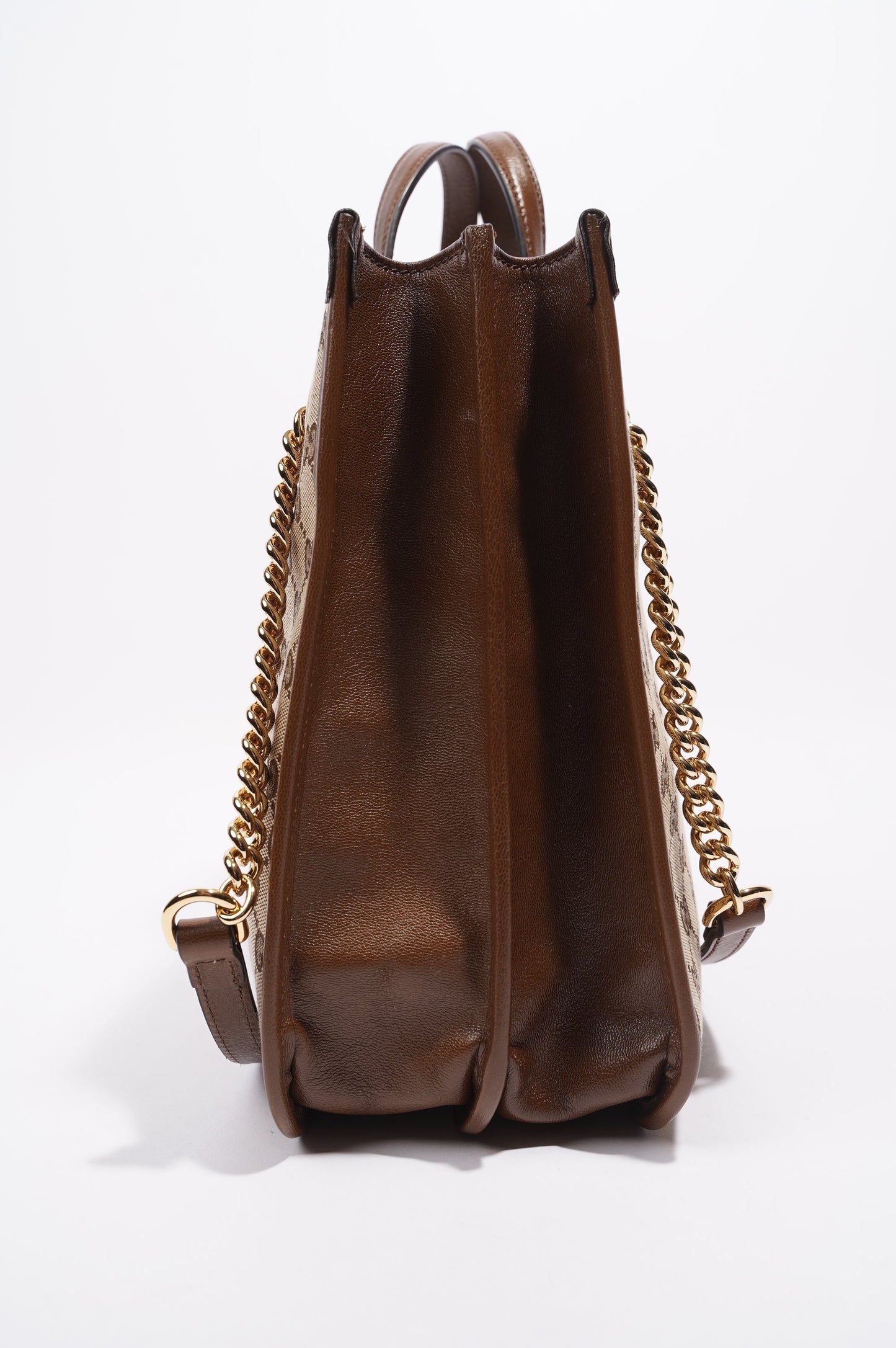 Gucci 1955 Horsebit Chain Tote Monogram Canvas