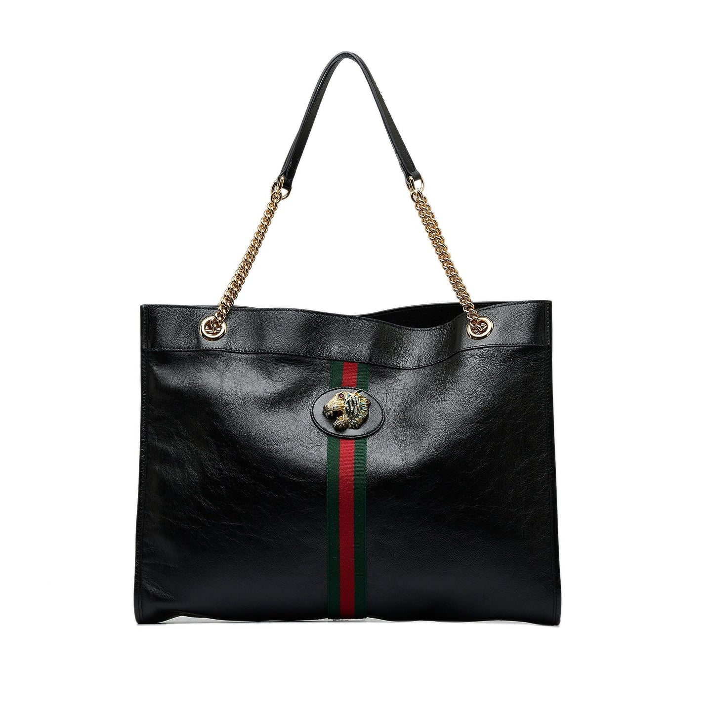 Black Gucci Large Rajah Tote Bag
