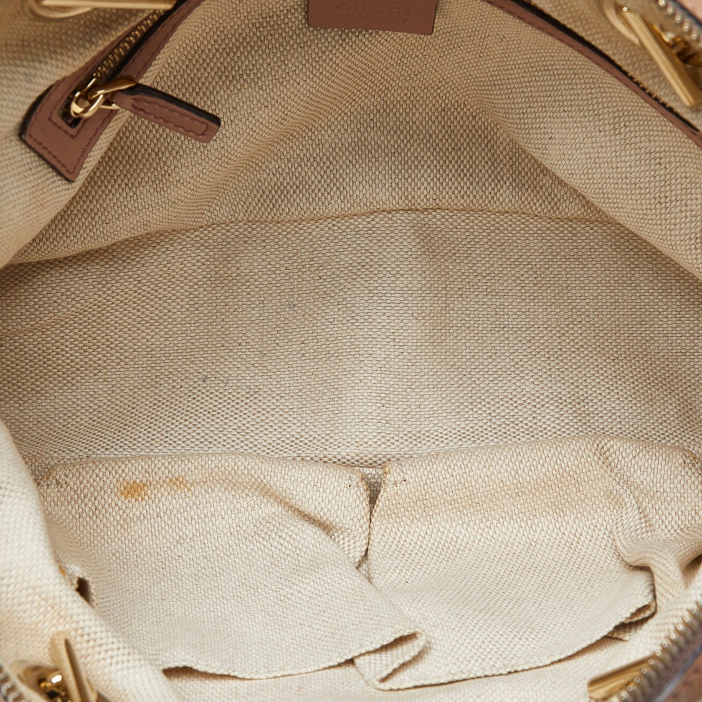 GUCCI Patent Soho Chain Shoulder Bag