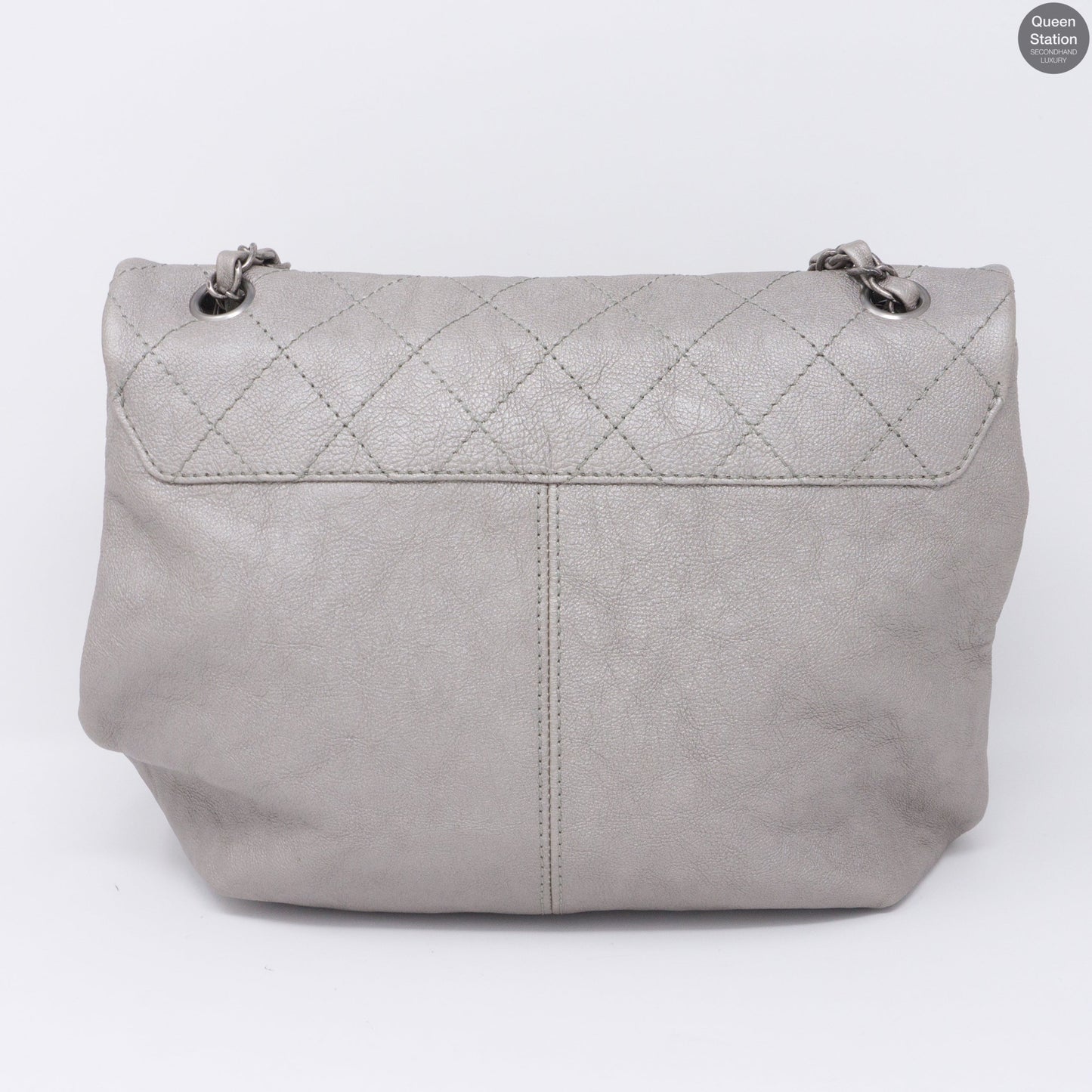 Quilted Soft Flap Medium Shoulder Bag