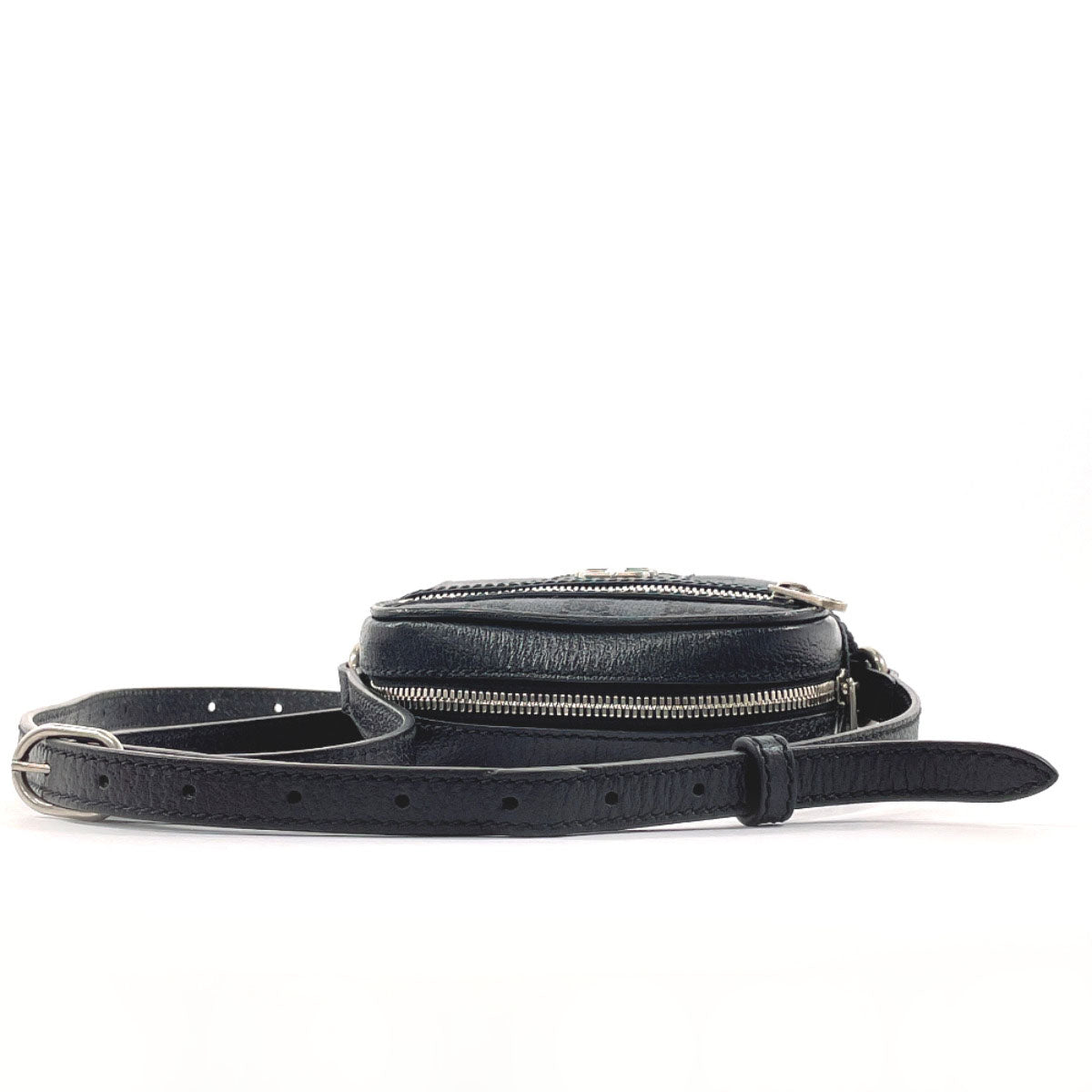 BALENCIAGA Shoulder Bag 680129 Canvas, Leather black The Hacker Project BALENCIAGAxGUCCI collaboration
