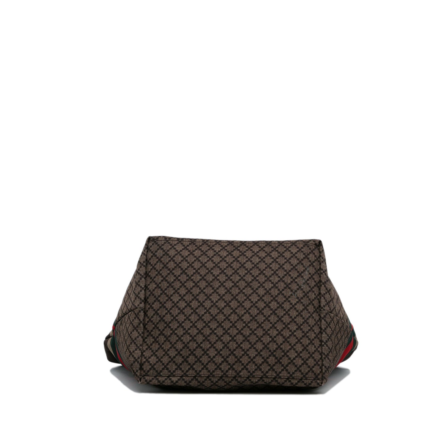 Brown Gucci Diamante Web Tote