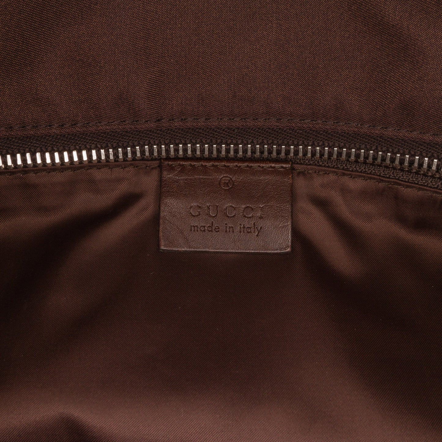 Brown Gucci Diamante Web Tote