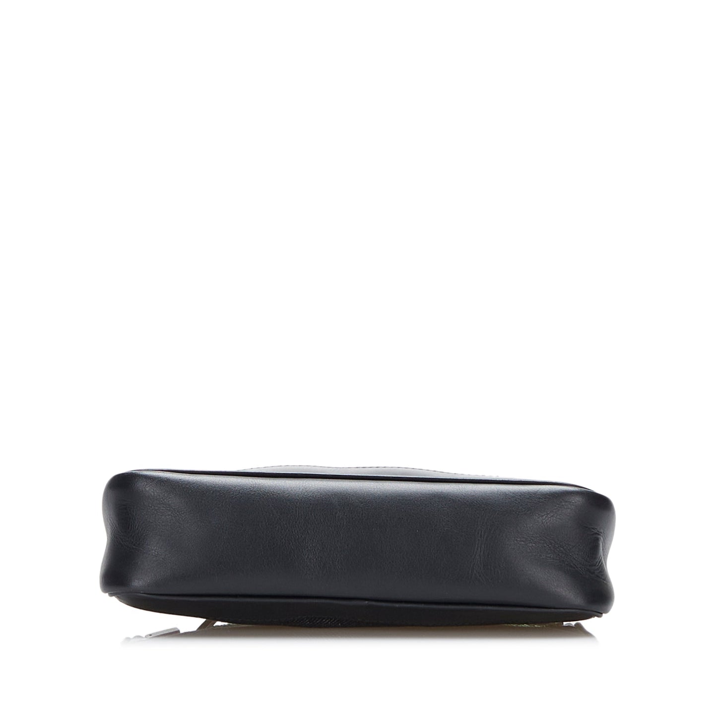 Gucci Web Baguette Black GG Denim Canvas