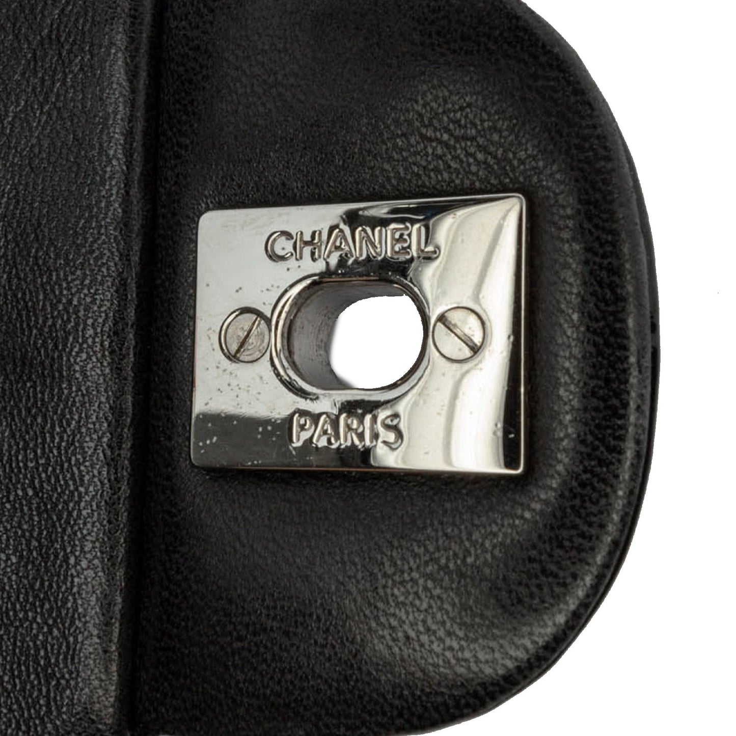 Black Chanel Classic Patent East West Single Flap Shoulder Bag