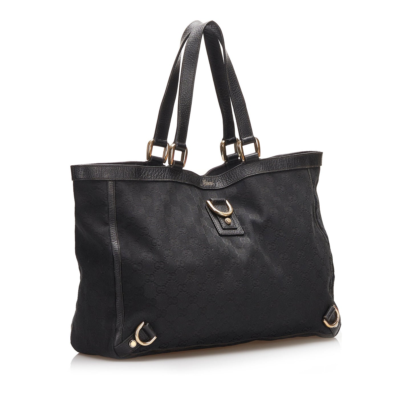 Gucci GG Canvas Abbey D- Ring Tote Bag