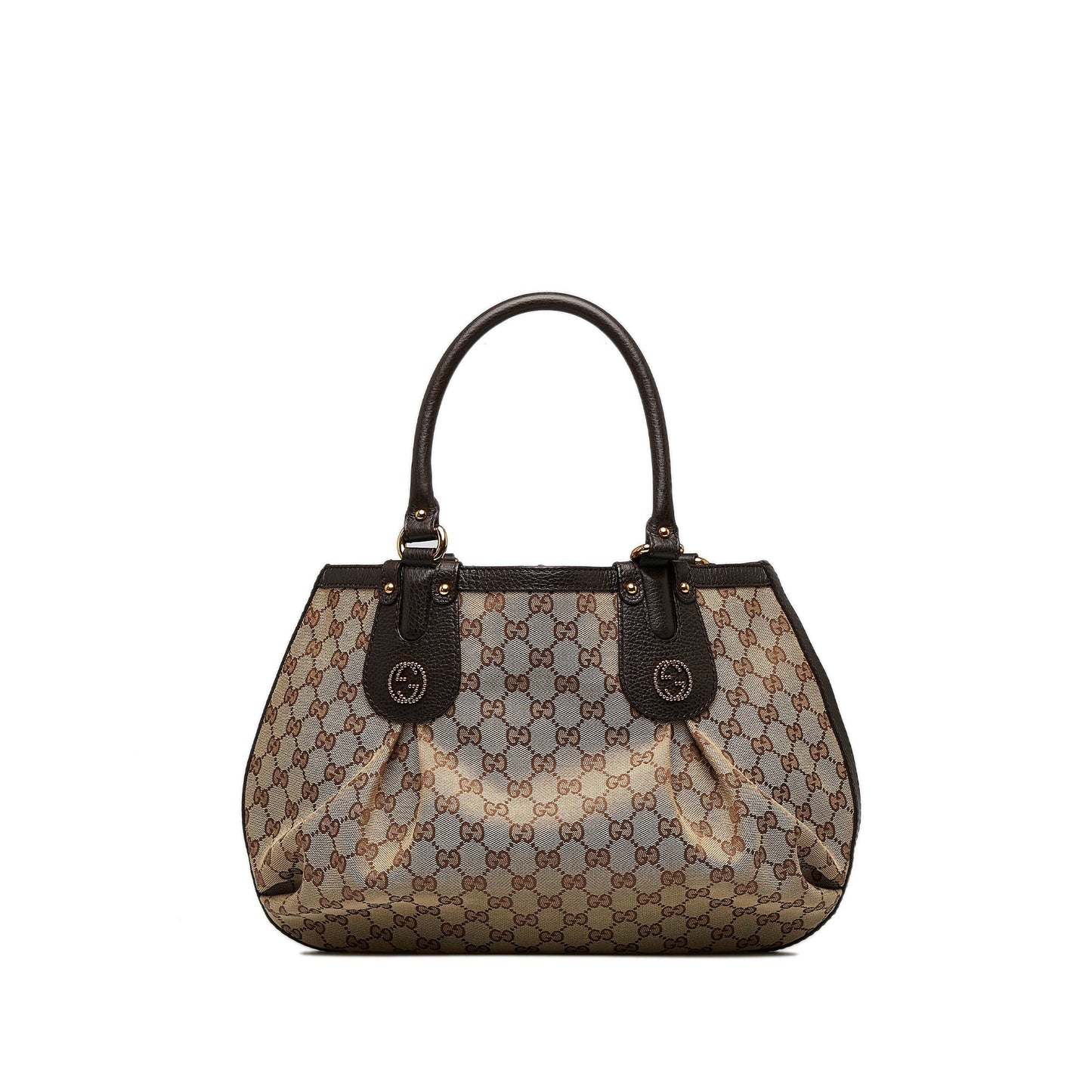 Brown Gucci GG Canvas Tote Bag