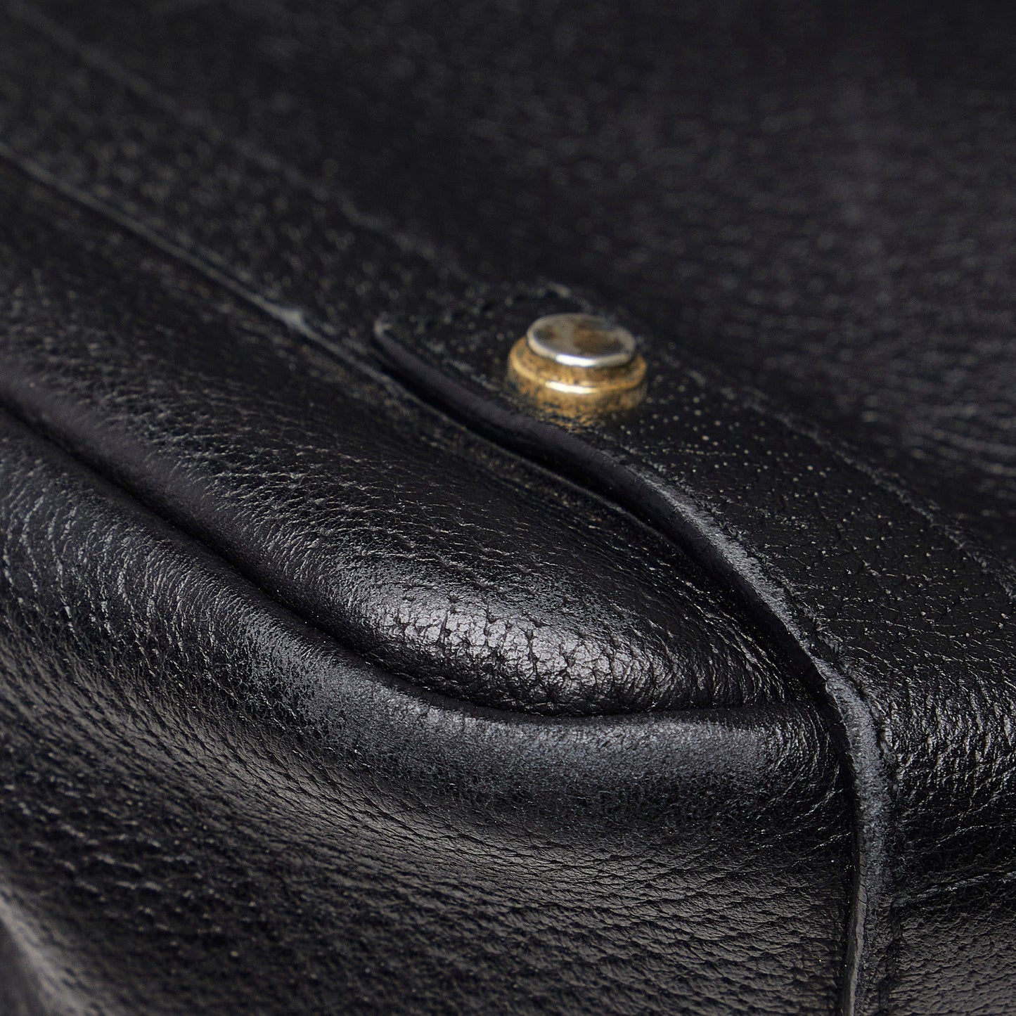 Black Gucci Leather Abbey Tote