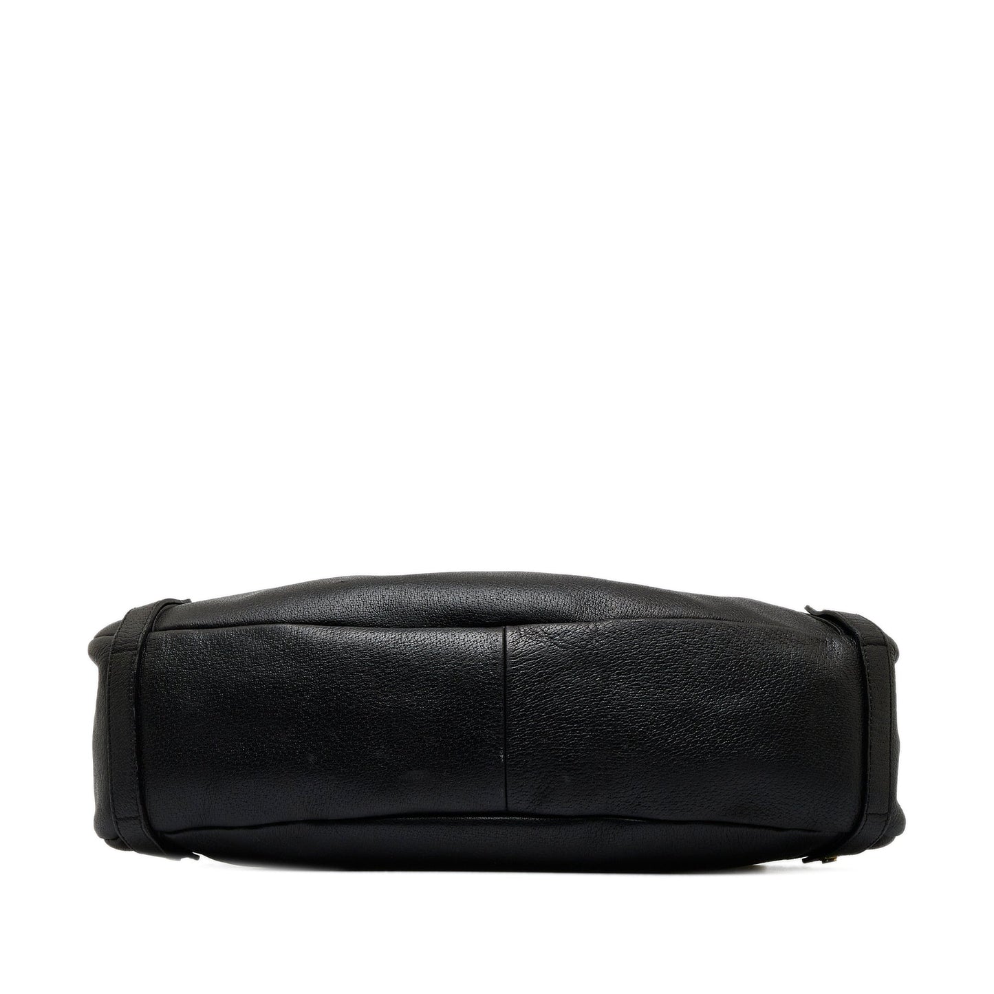 Black Gucci Leather Abbey Tote
