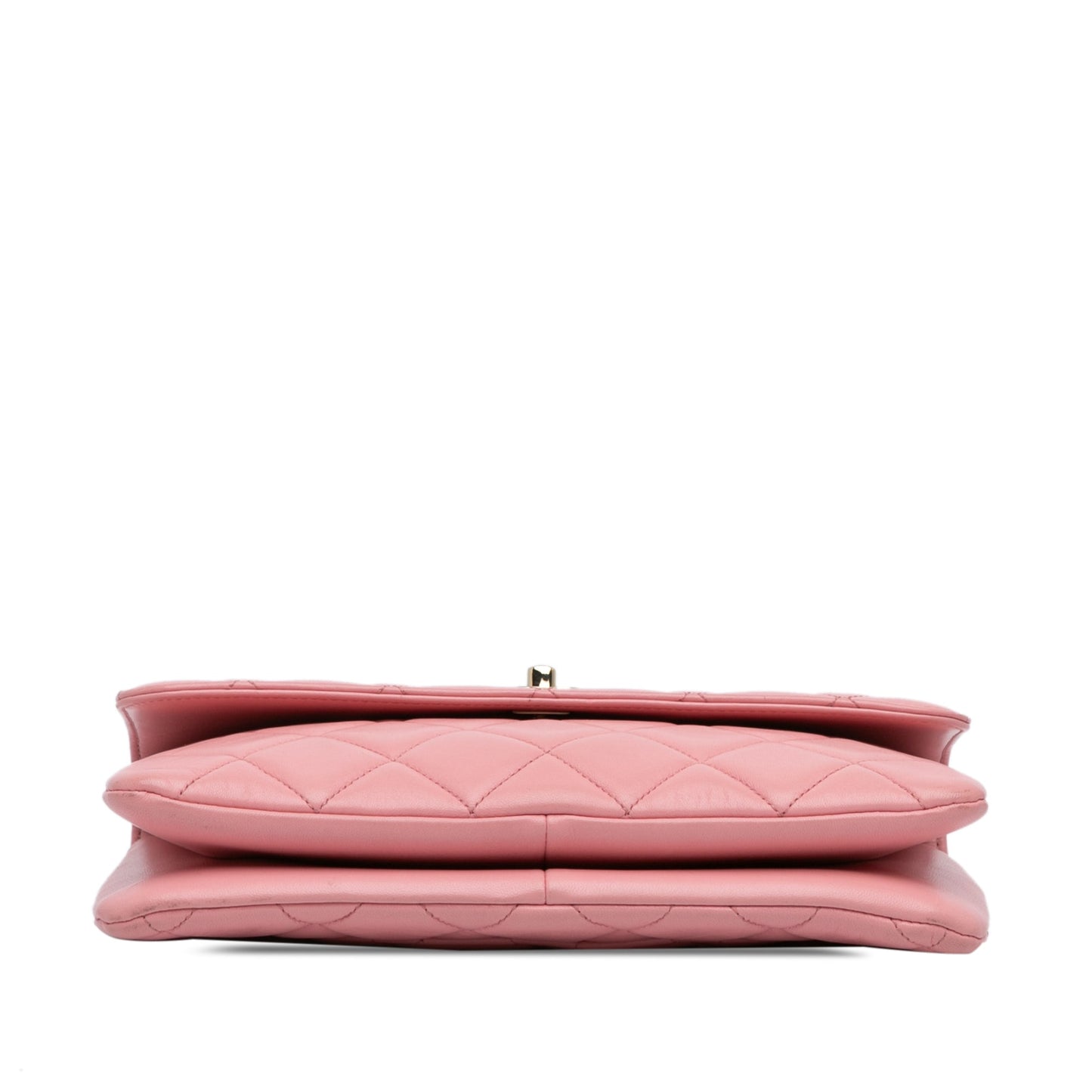 Pink Chanel Medium Lambskin Trendy CC Flap Shoulder Bag