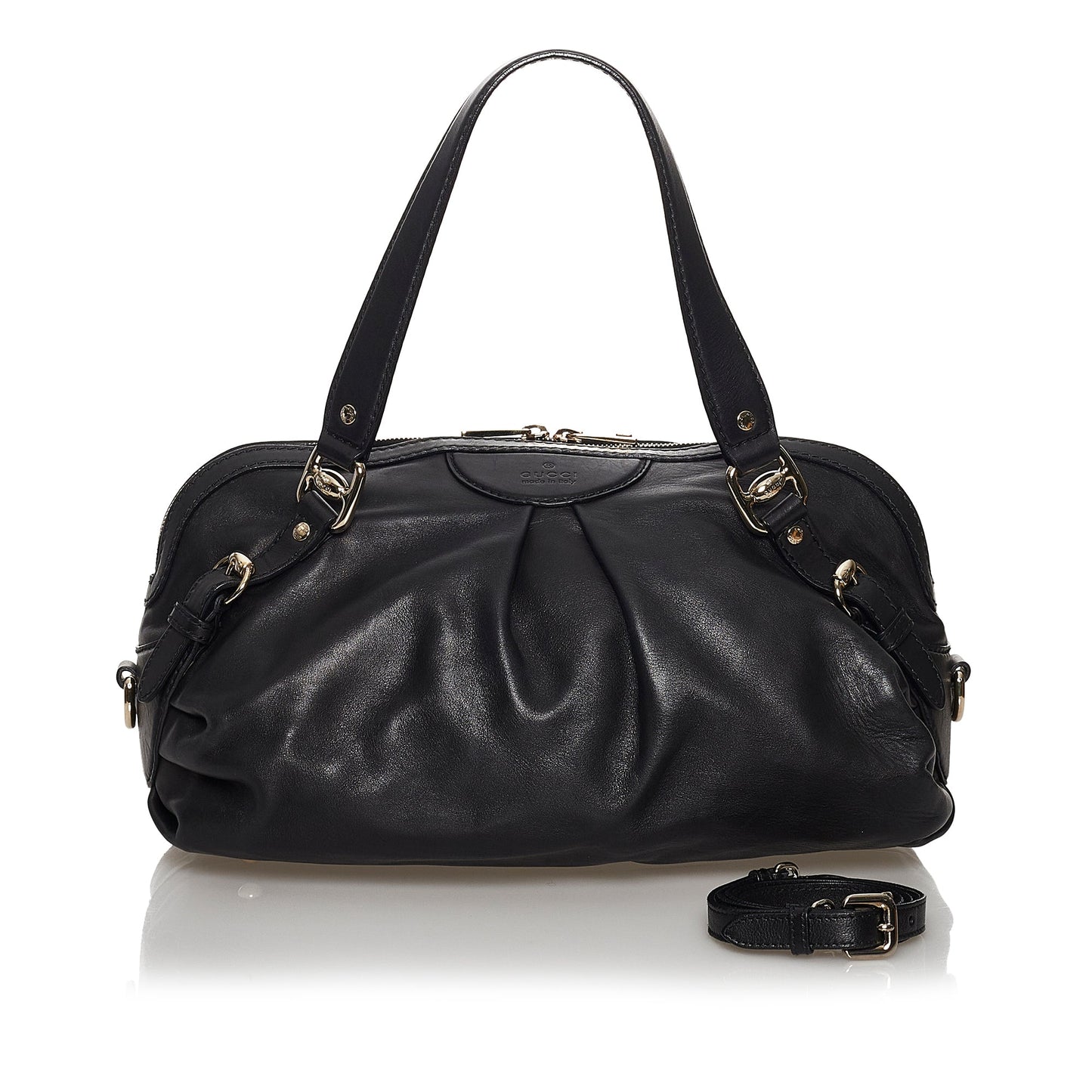 Gucci Vintage Leather Satchel